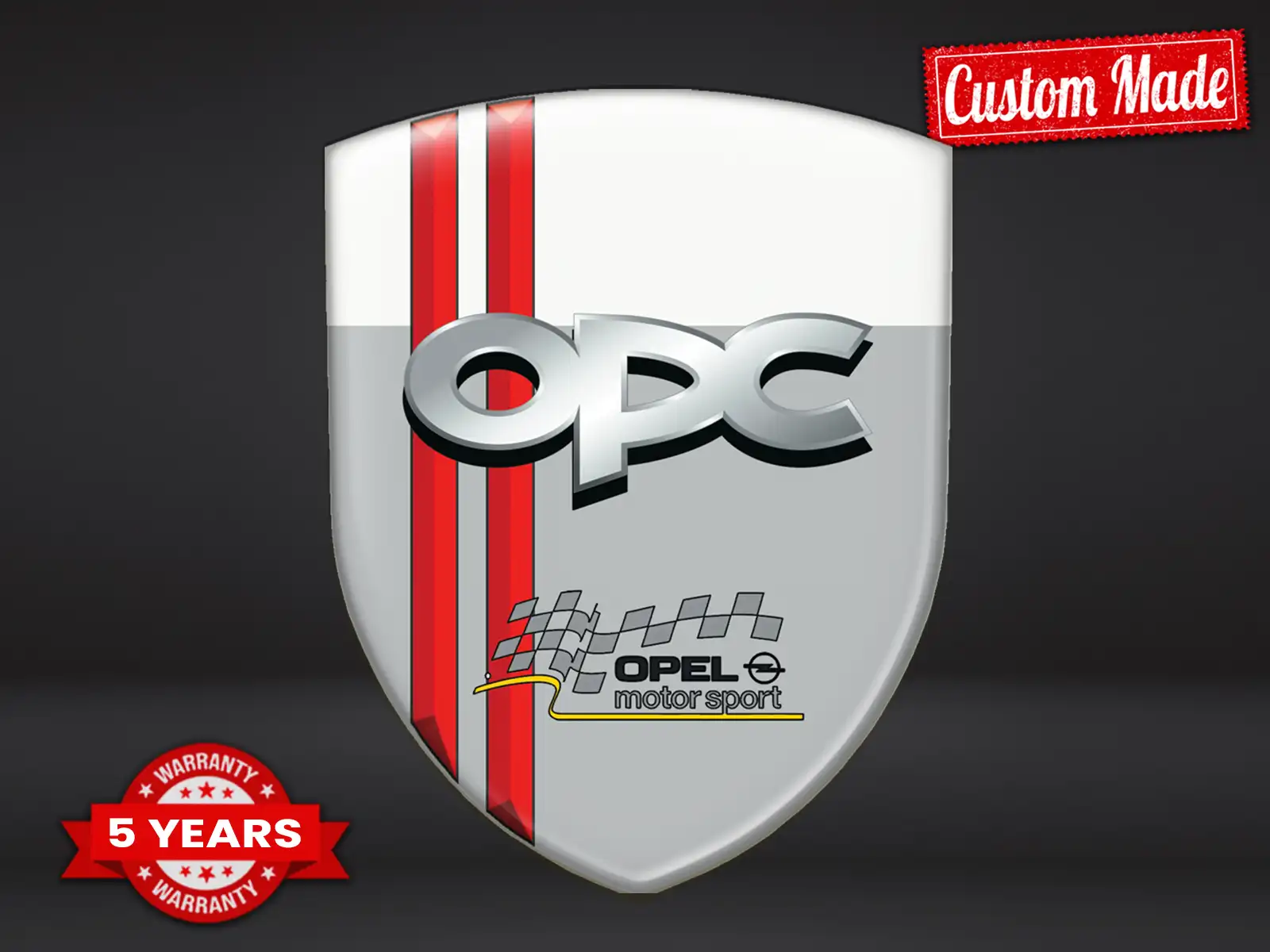OPC Adesivi Decalcomanie Auto Resistenti Universali Pregiate
